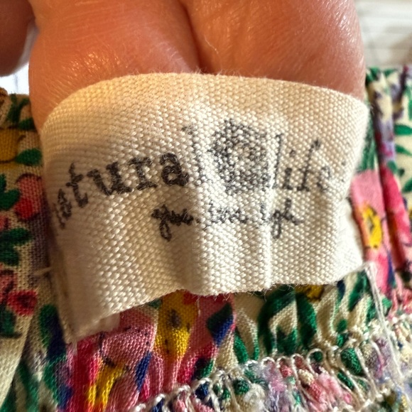 Natural Life Patchwork Maxi Skirt • Boho Cottagecore Festival Skirt • Size M - Picture 8 of 10